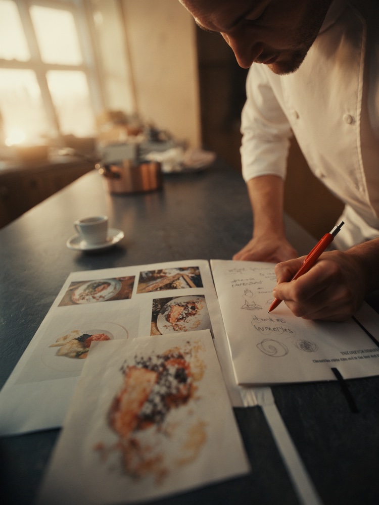 Brief — sketch and notes